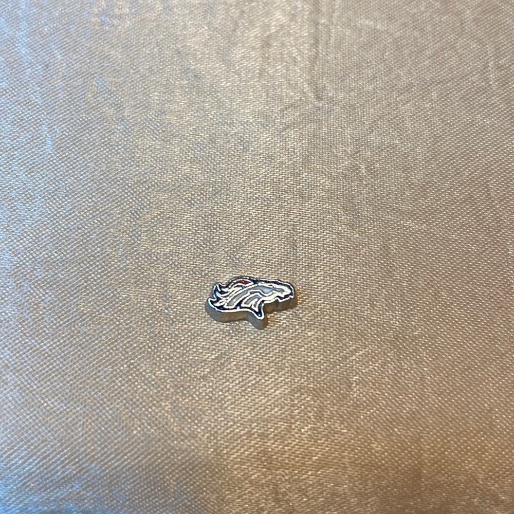 Broncos football 🏈 mini charm for inside necklace